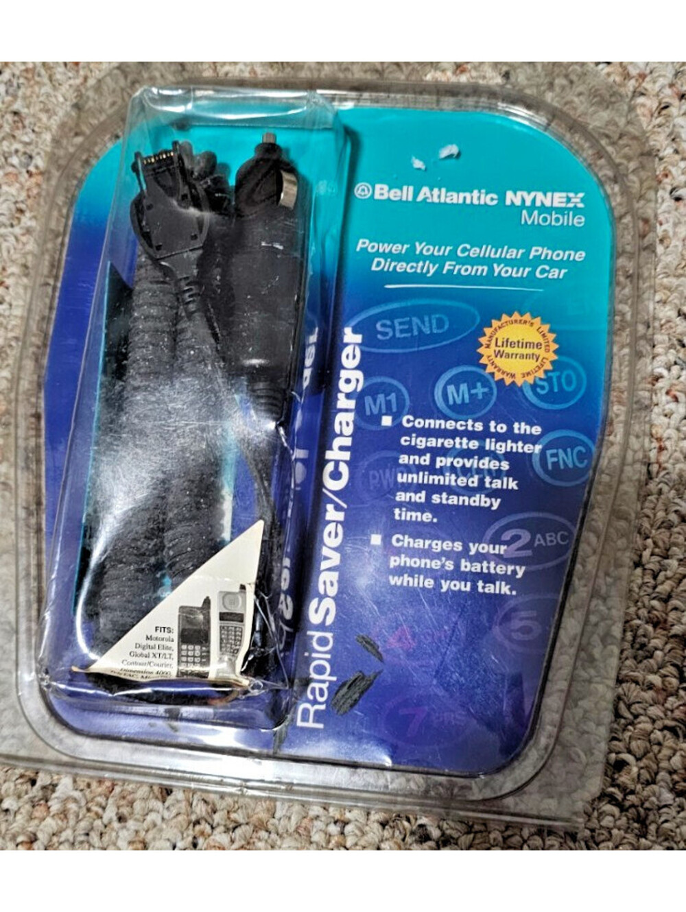 Vintage Bell Atlantic Nynex Mobile Rapid Saver/Charger